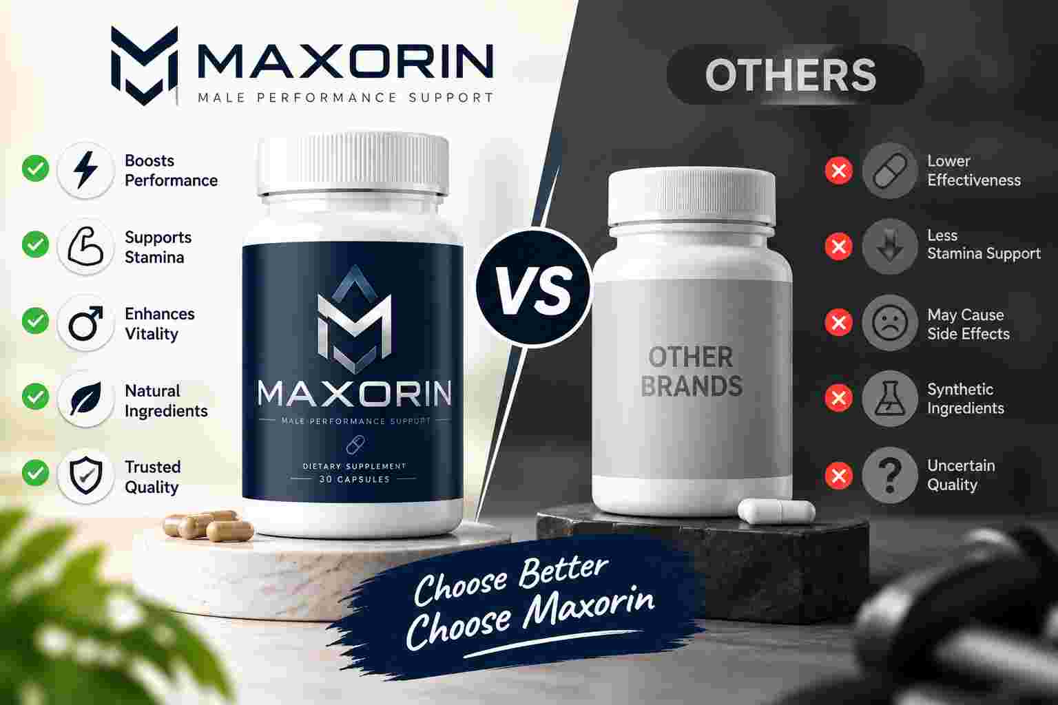 Maxorin Vs Others
