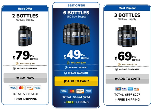VapoFil Price,