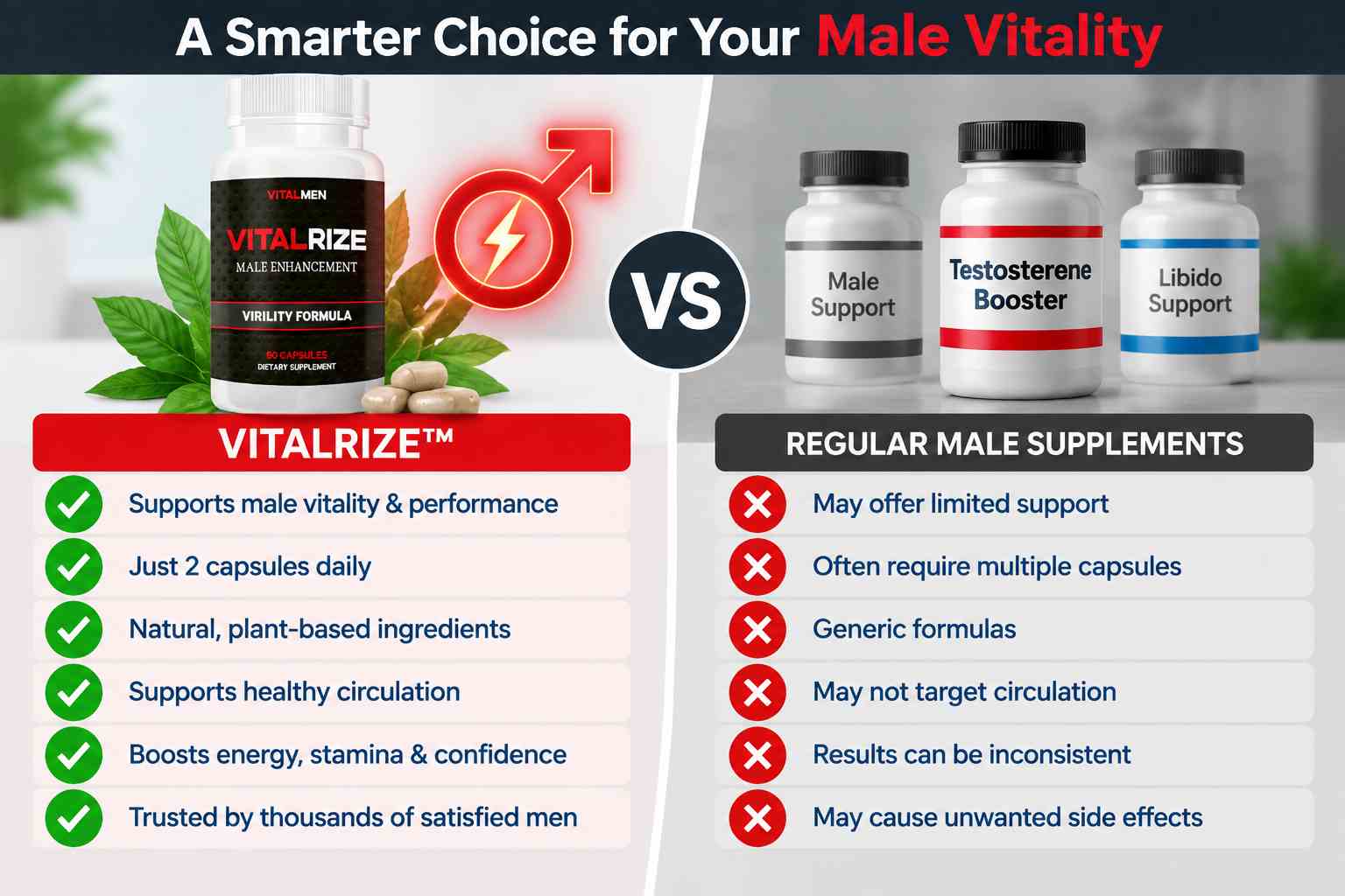 VitalRize Vs Others