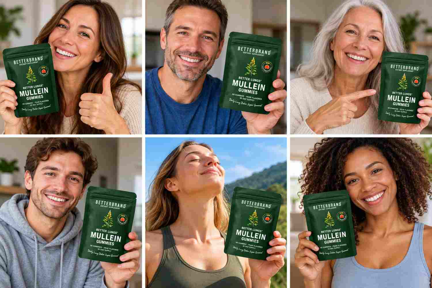 BetterLungs Mullein Gummies Customers