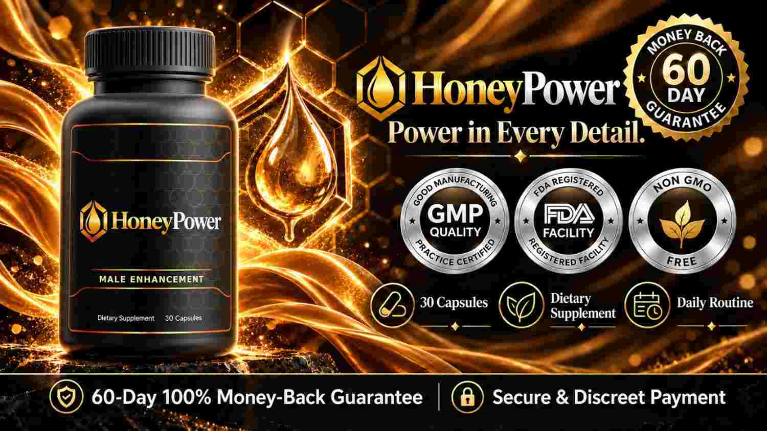 Honey Power Label.
