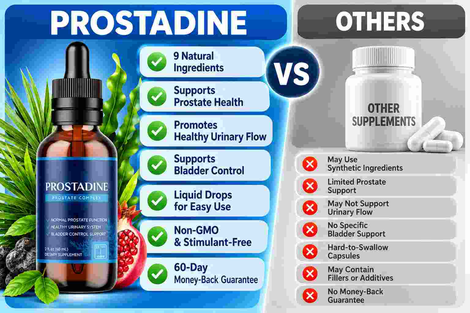 Prostadine Vs Other Supplements