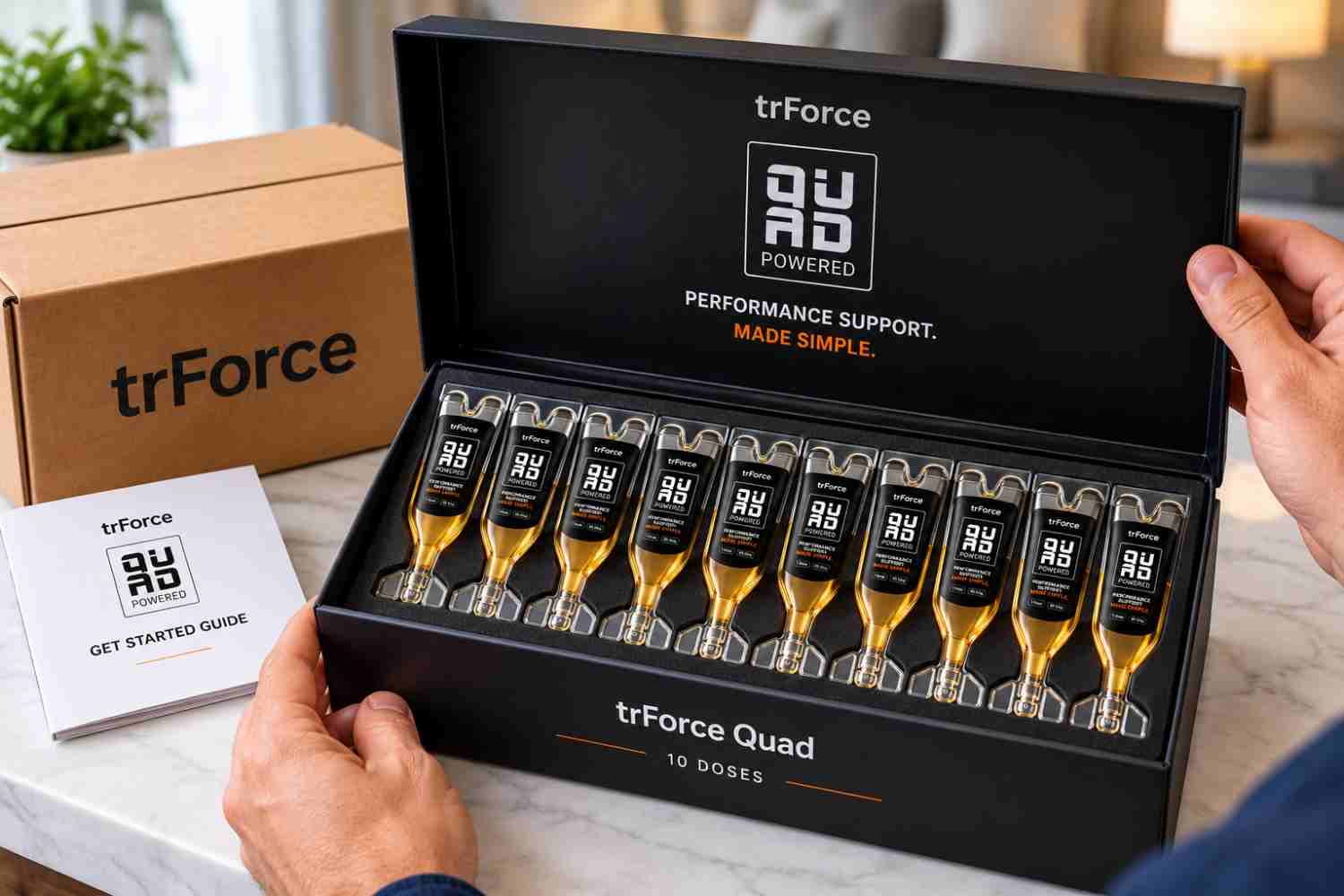 trForce Quad Unbox.